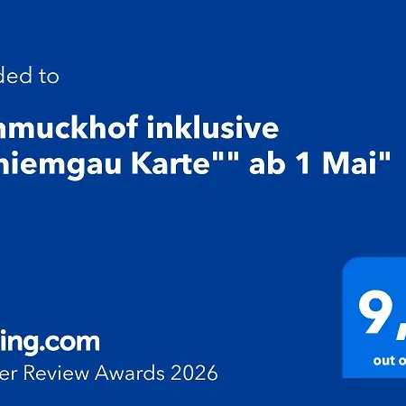 Schmuckhof Inklusive Chiemgau Karte